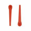 Miniatyrbilde 3 av 4: 100 stk. Plastblad, Reserveblad for Gardena Grasklipper Easycut Li-18/23r (100 stk) Xinda