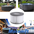 Miniatyrbillede 3 af 3: Filter Spa Lite til Mspa, filter til Mspa Lite, til Mspa Whirlpool Filter - Filterpatroner til under - Både og varme bade - Model fra 2020 (4stk)