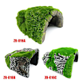Miniatyrbillede 2 af 5: Krybdyr Habitat Dekoration Skjulested Fisk Skildpadde Tank Solbad Ornament ZR-016B