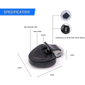 Miniatyrbillede 3 af 3: 4 stk. Sort Elektronisk Led Lys Fiskeri Bid Lyd Alarm Klokke Clip På Fiskestav (q)