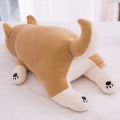 Miniatyrbilde 2 av 5: 30\"\" Shiba Inu plysj utstoppet dyr, Vektet utstoppet dyr for angst, Gigant Vektet plysj, Hund plysj pute Klem pute Sovepute Myk