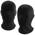 Svart Morph Maske 2-pakning Heldekkende Halloween Spandex Hette Hode Maske