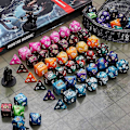 Miniatyrbild 3 av 5: Dnd-tärningar, 6 x 7 set polyhedrala tärningar i dubbla färger med påsar för Dungeon and Dragons Mtg-brädspel Rpg Dnd D20 D12 D10 D8 D4