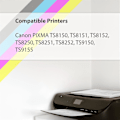 Miniatyrbilde 3 av 5: 1 sett med 6 blekkpatroner for å erstatte Canon Pgi-580 & Cli-581 Kompatibel/ikke-oem fra Go Inks (6 blekk)