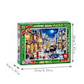 Miniatyrbillede 5 af 5: Julepuslespil Tilan Adventskalender 24 dage Julekalender Nedtælling Thanksgiving Julegave S