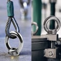 Miniatyrbilde 3 av 5: 10 stk rustfritt stål ringmutter, M8 løfteøyenmutter, maskinvareøyenmutter, hunnfeste gjengemutter for løftetilbehør, overflatepolering, Sil