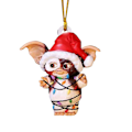 Miniatyrbillede 1 af 3: Gremlins Gizmo Fairy Elf Juleophæng Dekoration Ornament Gaver D