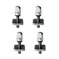 Miniatyrbilde 1 av 5: 4 stk/pakning Flat Longboard Paddle Board Rustfritt Stål Hale Surfebrett Finne Skrue