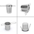 Miniatyrbillede 3 af 5: Pakke med 2 teinfusere, løs teinfuser, premium 304 rustfrit stål te filter gave