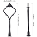 Miniatyrbild 4 av 5: 6 Set Tiered Tray Hardware För Tårta Stativ Form Krona 3 Tier Tårta Stativ Beslag Hardware Hållare För