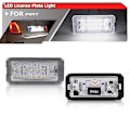 Miniatyrbillede 1 af 5: 2x Passer til Fiat 500 / Abarth 500 2007-2020 Canbus Xenon Hvid Led Nummerpladelys Oem 51800482