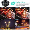 Miniatyrbilde 2 av 5: In 1 Mobiltelefon Kameraobjektivsett Vidvinkel/makro/fisheye-objektiv Egnet for Iphone og de fleste mobiltelefoner