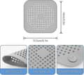 Miniatyrbilde 2 av 5: 4 stk silikonavløpsfilter. Vaskefilter. Hårfang dusj. Vask