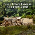 Miniatyrbillede 4 af 5: Træ Mekanisk Tog Model Kits 3d Køretøj Puslespil Læringsrige Samlesæt Legetøj