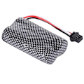 Miniatyrbillede 1 af 4: 7.4v 1200mah Li-ion batteri til Rc biler stunt biler med Sm-3p stik