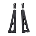 Miniatyrbilde 3 av 5: 2 stk Rc Front Øvre Fjæringsarm Plast Stål Front Øvre Svingarm Tilbehør For Zd Racing 9021 08423 1/8 Rc Bil Svart