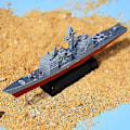 Miniatyrbilde 3 av 4: Krigsskip Hangarskip 8-delt Sett 4D Samlet Skip Modell Leke