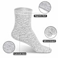 Miniatyrbild 3 av 5: 6 par flip-flop unisex strumpor split toe strumpor tåstrumpor för män pojkar kvinnor