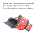 Miniatyrbillede 2 af 4: Universal Fender Flares Bilhjulsskærmer Vinge Udvider Bueskærm Mudguard Læbe Karosseri Kit Beskytter Dæk Mud Guard Tilbehør