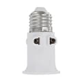 2 stk AC100-240V 4A E27 lampefot omformingssokkel, lampeadapter-FM-