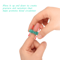 Miniatyrbillede 4 af 5: 40 stk. Finger Massage Ring Spiky Sensoriske Finger Ringe