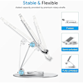 Miniatyrbild 5 av 5: Tablet Stand,rotate Foldable Adjustable Ipad Stand Holder,portable