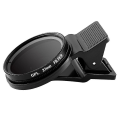 Pikkukuva 1 / 2: Ultrathin Clip-on Cpl-puhelinkameran pyöreä polarisaattori neutraalin tiheyden suodatin 37 mm:n objektiivi (musta)