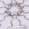 Miniatyrbilde 3 av 5: 6 sett bukseseler spenner stropp justerer festeklips for plagg metallspenner Ancient bronze 28mm