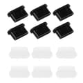Pikkukuva 1 / 10: 12 kpl silikonisia USB C -pölysuojia, Type C -pölysuoja, Type C -pölysuojus