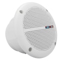 Miniatyrbilde 5 av 5: 1 par vanntett 25w full range marine båt tak vegg høyttalere plen hage vanntett inst