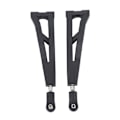 Miniatyrbilde 1 av 5: 2 stk Rc Front Øvre Fjæringsarm Plast Stål Front Øvre Svingarm Tilbehør For Zd Racing 9021 08423 1/8 Rc Bil Svart