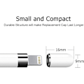 Miniatyrbilde 2 av 5: Magnetiske erstatningshetter for Apple Pencil 1. generasjon iPencil erstatningsmagnetiske hetter for Aapple Pencil-hetter (2 stk., hvite)