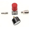 Miniatyrbillede 5 af 5: Luftkompressor trykregulator, 1/4\" pneumatisk trykregulator, trykreguleringsventil med forbindelse 140 Psi 12 bar