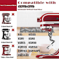 Miniatyrbillede 2 af 4: Dej krog erstatning dej krog til Kitchenaid 4,5-5 quart vippehoved stand mixer