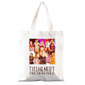 Miniatyrbilde 1 av 5: Taylor Swift The Eras Tour Canvas Handlepose  Skulderveske Handlepose Gaver Til Ts-Fans Musikkelskende