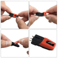 Miniatyrbilde 3 av 5: 4 stk platespiller nålestifter platespiller for Lp Ion platespiller black  red