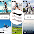 Miniatyrbillede 2 af 5: Arm Sleeves, 3 par UV-beskyttelse Kølende Arm Sleeves Kvinder Mænd Sommer Sol