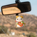 Miniatyrbild 3 av 5: Miniatyrfigurer av katter | Bilinstrumentpanelprydnad Kattunge, Miniatyr Djur Katt Heminredning Trädgårdsdekoration, Tårtdekoration, Växtprydnad Organist