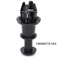 Miniatyrbillede 2 af 5: 2X til Skoda Citigo Fabia NJ Kamiq Karoq Octavia 5E Rapid Superb Scala Bilpakkehylde String Clips Holder Pivot Pin 1M6867574A FN9U1493