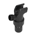 Miniatyrbillede 1 af 8: Universel sort bruseholder til håndbruser Justerbar brusearmatur 0.1