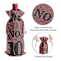 Miniatyrbillede 2 af 5: 1 til 10 Burlap Vinposer Blind Vinsmagning, Vinposer Bryllup Bordnumre, Vinsmagning Tasker, Fest