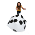 Miniatyrbillede 1 af 7: 28cm Jumbo Stor Oppustelig Terning Prik Diagonal Kæmpe Legetøj Fest Luft