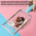 Miniatyrbilde 5 av 5: Strand Mesh Spade | Kids Shell Collecting Scooper Set | Komplett Strand Playset, Inkluderer Sand Spade Sand Sifters Shell Collect Bag