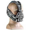 Miniatyrbillede 3 af 5: Bat Dark Knight Rises Bane Hovedbeklædning Halloween Bal Maske Cosplay Rekvisit