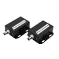 IP til Coax Extender 500M Ethernet Konverter til CCTV Transmission Black
