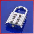 Miniatyrbild 3 av 3: 5 Digit Code Password Lock Luggage Lock For Storage Unit Gym Locker Toolbox Silver