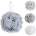 Miniatyrbillede 4 af 5: 4 stk. Mesh Pouf Badesvamp - Mesh Loofah Kropspeeling Brusebold Brusebold