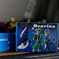 Miniatyrbilde 4 av 5: 16 Hulls Ocarina Keramikk Alt C Tone Legend of Zelda Ocarina Fargeboks