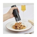 Pikkukuva 1 / 5: Sähköinen mylly USB automaattinen pippuri ja suola LED-valo 5 tilaa Peper Spice Grain Pulverizer K