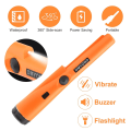 Miniatyrbillede 2 af 5: Metaldetektor Pinpointer, Professionel Vandtæt Håndholdt Pinpointer Wand, Søg Skatte Pinpointing Finder Probe Med 9v Batteri Og Led Til Adu